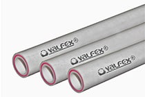 Труба арм.стекловолокном SDR 7.4 PN20 ф20х2.8 мм (Valfex), 4м СЕРАЯ