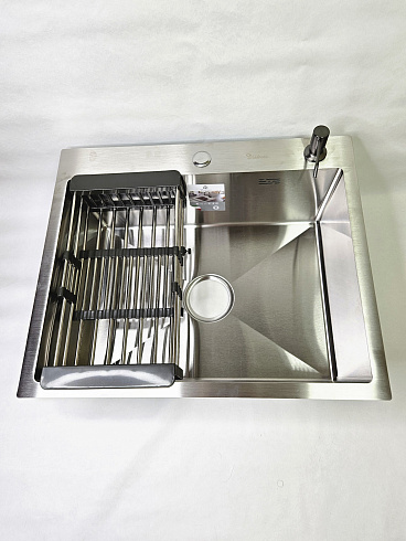 DS6050 Кухонная мойка 600*500*200mm , нержавеющая сталь с сифоном