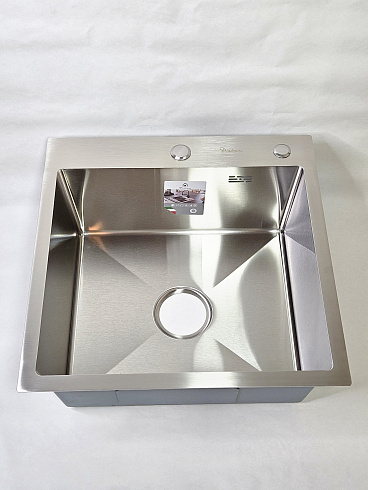 DS5050 Кухонная мойка 500*500*200mm , нержавеющая сталь с сифоном