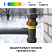 ФУМ  лента бол. Professionale (19MMX 20M X0.2MM) FBP1 (Китай) желтая 1шт.