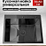DS7050B Кухонная мойка 700*500*200mm , чёрная с сифоном