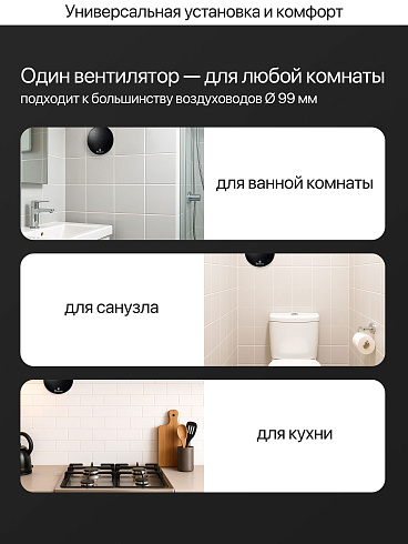 D02-BL10 Вентилятор вытяжной с оборотным клапаном (Китай)