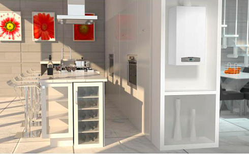 Котел газовый Ariston CARES X 24 CF (атмо)