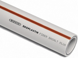 Труба из пп FIBER BAZALT Plus 32 х 4,4 S3,2 PN20 Tmax 90 (20/40) EKOPLASTIK Чехия (цена за 1м.п.)