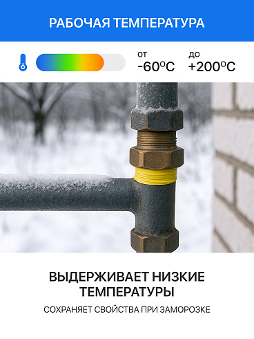 ФУМ лента сантехническая для воды (12мм х 0,075 х 10м) 1(шт)