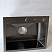 DS5040B Кухонная мойка 500*400*200mm , чёрная с сифоном
